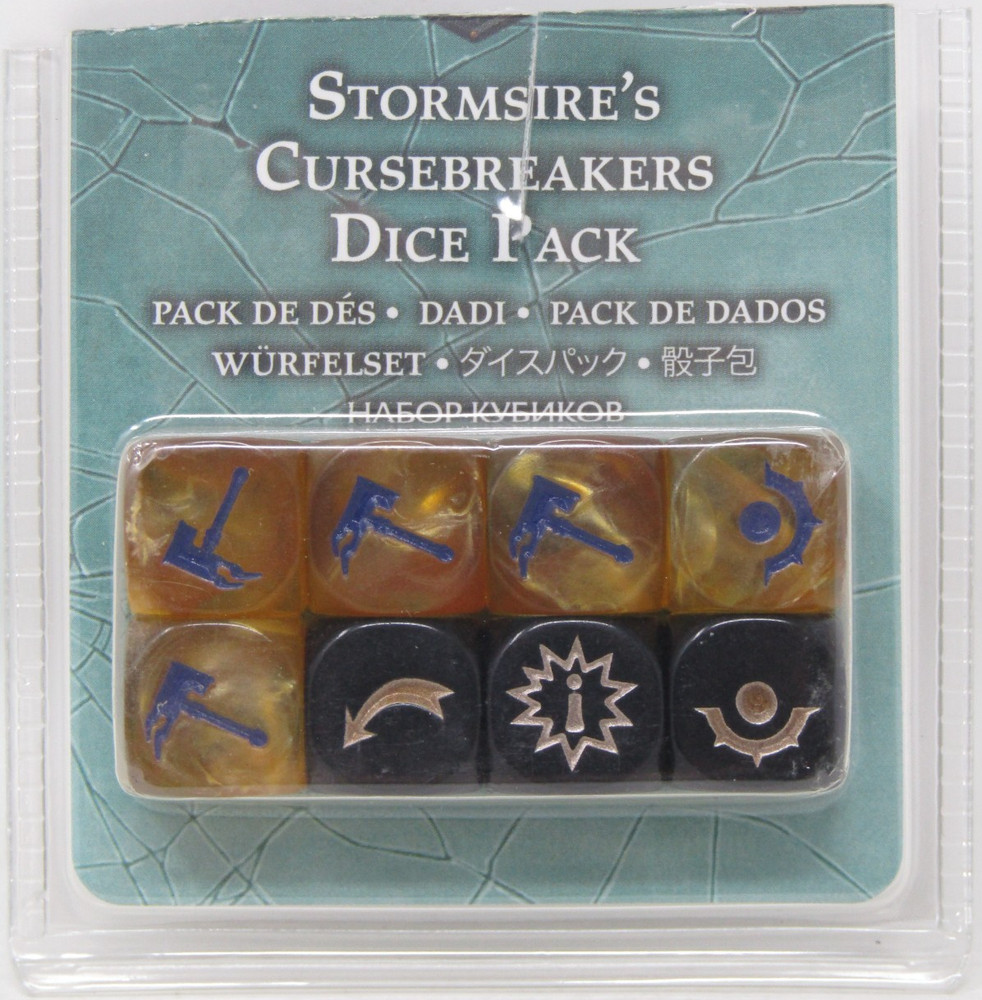Warhammer Underworlds Nightvault: Stormsire's Cursebreakers Dice Pack