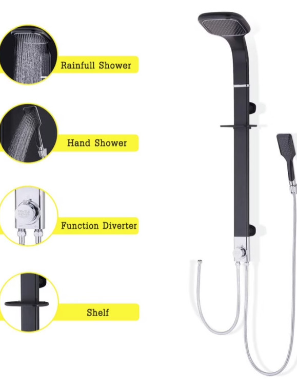 Shower Panel Tower System 43 Inch Aluminium Alloy Shower Panel
