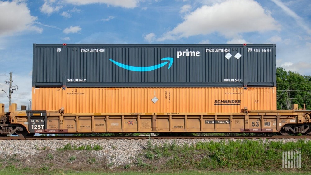 Amazon Prime Container HO 1:64 Scale Decal Set