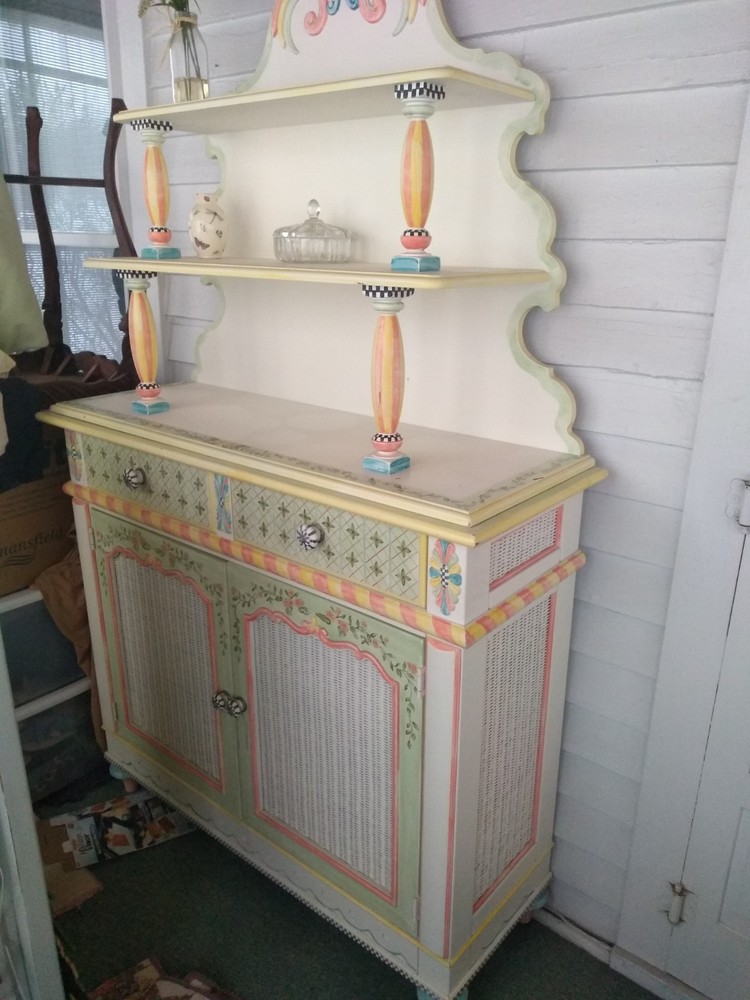 MACKENZIE CHILDS STYLE SIDEBOARD