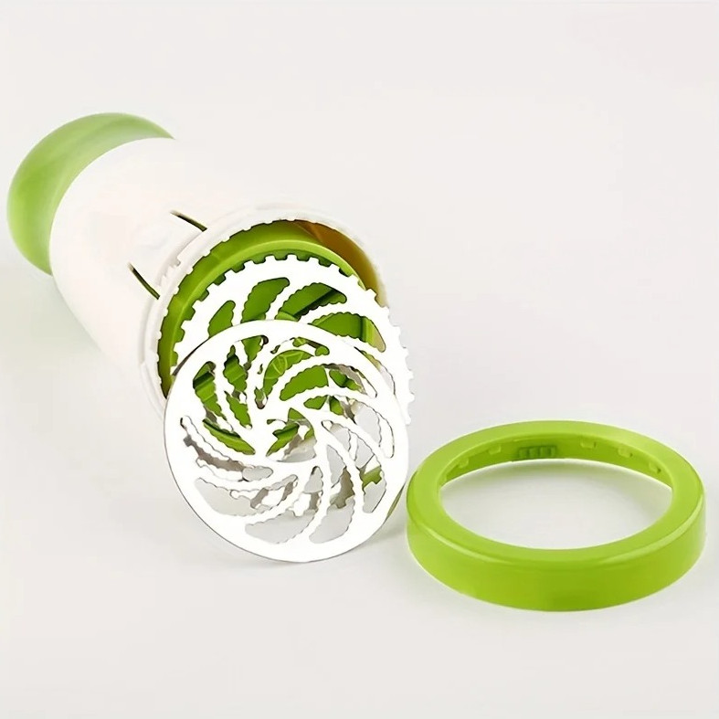 1pc Manual Herb Grinder Stainless Steel Spice & Vegetable Mincer Kitchen Tool