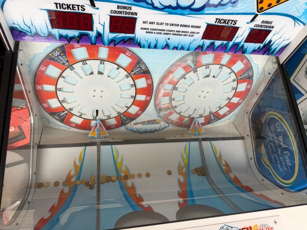 Smokin Token Bay Tek Arcade Ticket Redemption Machine