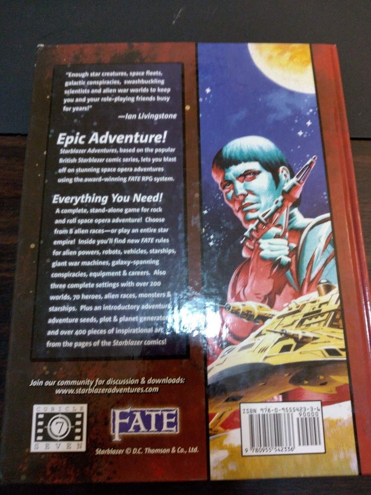 Starblazer Adventures Space Opera RPG