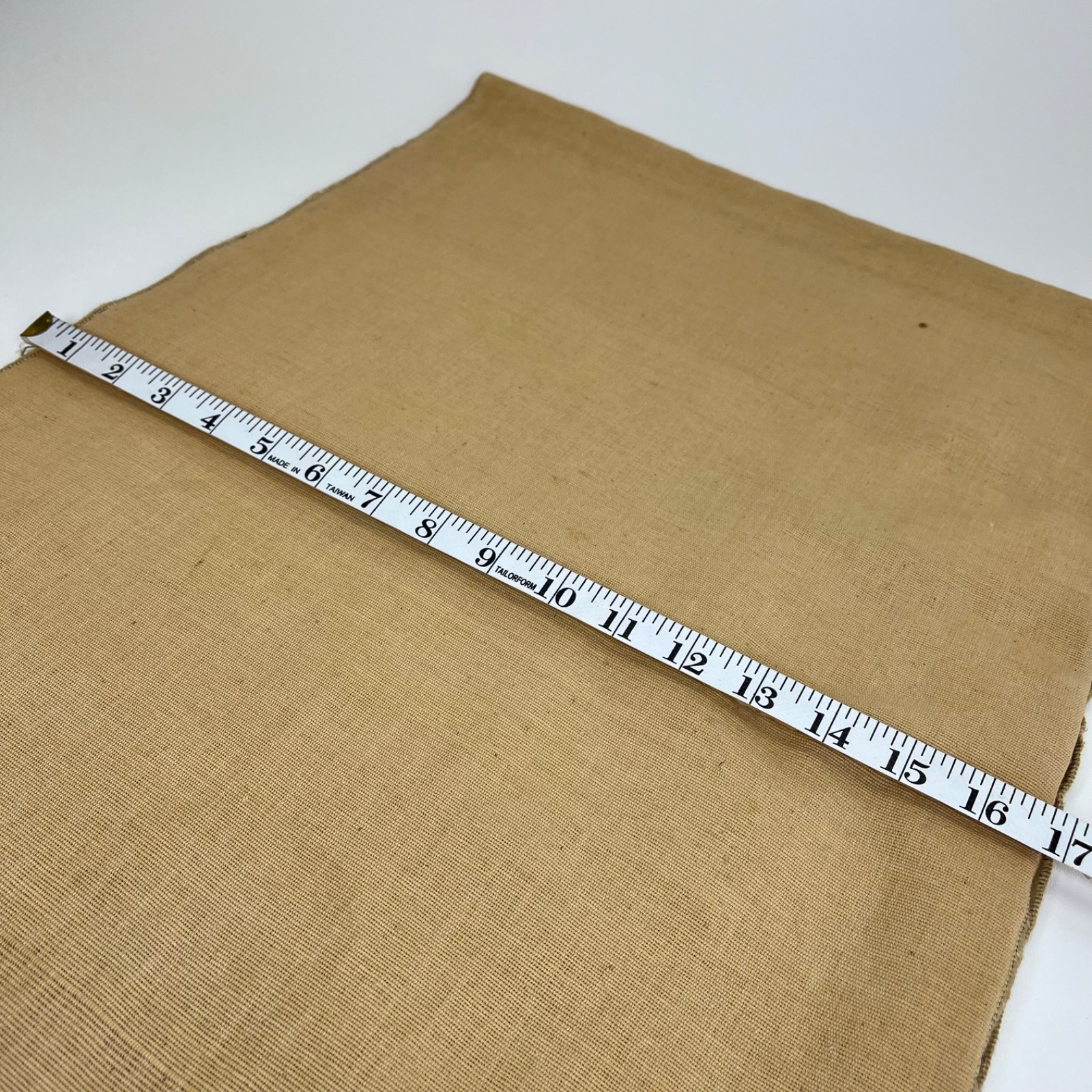 Vintage Asian Silk Hand Embroidered Textile 48 x 17 Panel Runner Pagoda Scene