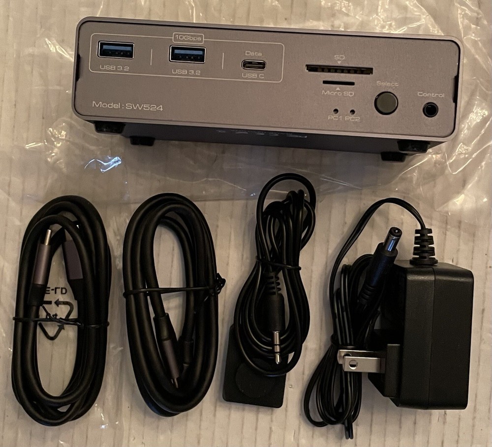 USB C KVM Switch Docking Station