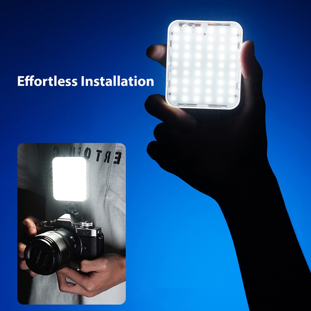 YN60S LED Video Light Mini Camera Light 5500K 3-Level RPEU