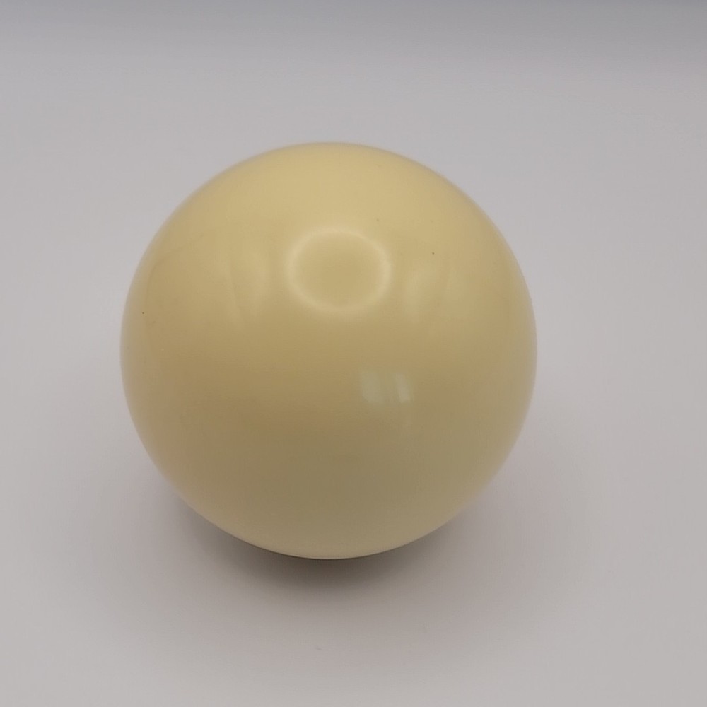 Vintage Billiard Ball / Pool Table Ball 2" Diameter VTG Solid White Que Ball