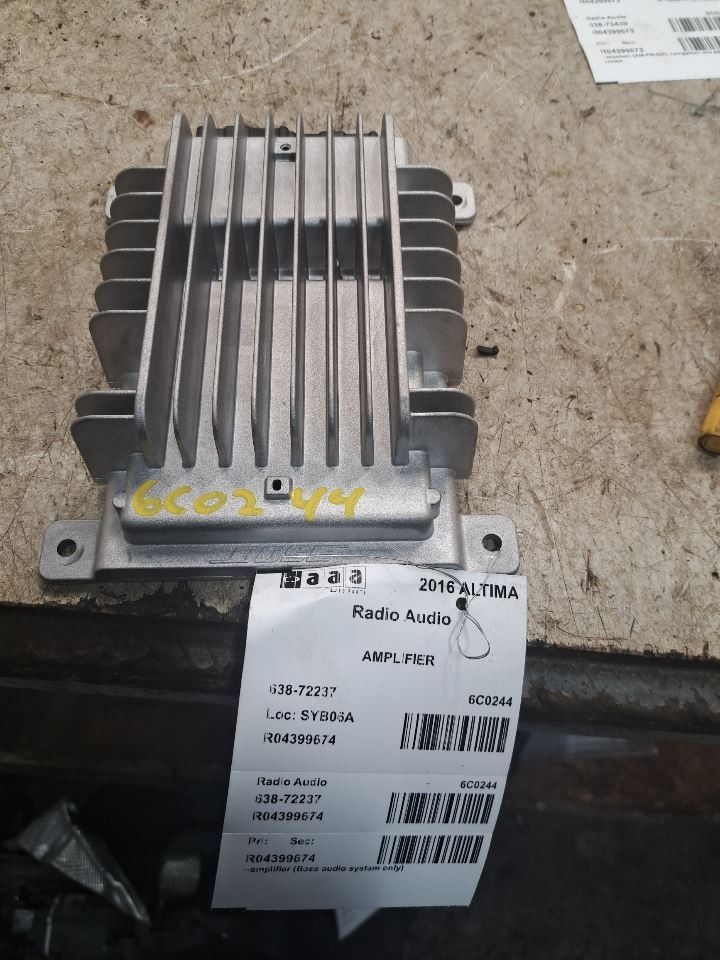 2016 Altima Amplifier Sku#4399674