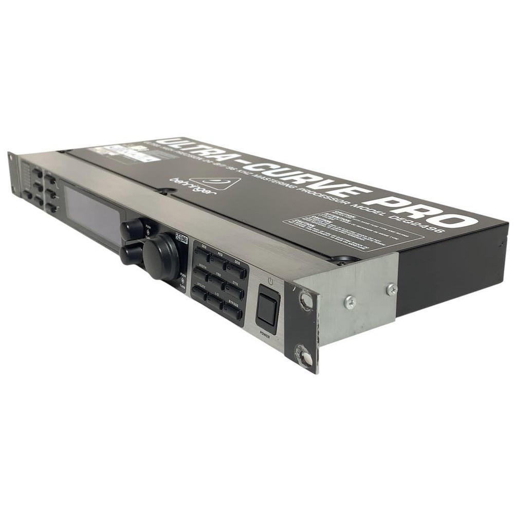 Behringer DEQ2496 Ultracurve Pro Equalizer Processor Rare Studio Rack Unit