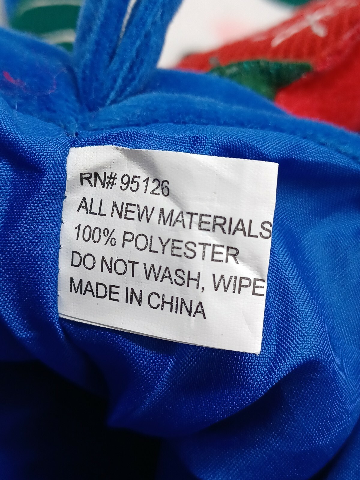 Christmas Stocking velvet snowman Patchwork Red Blue Green