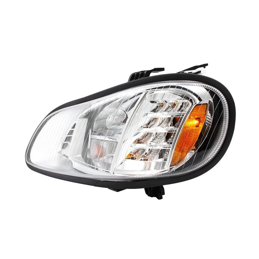 Full LED Headlight for 2003-2024 Freightliner M2 in Chrome for Driver Side