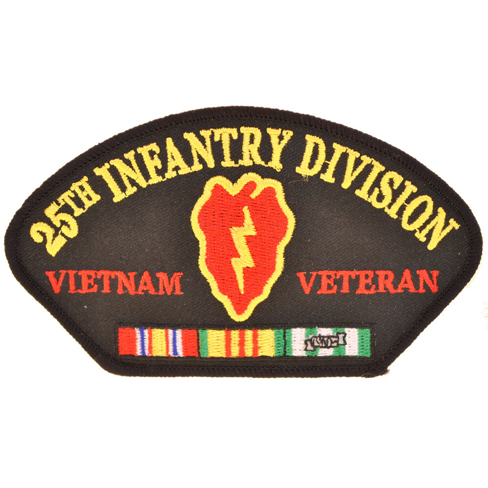 25th Infantry Division Vietnam Veteran NEW VERSION patch
