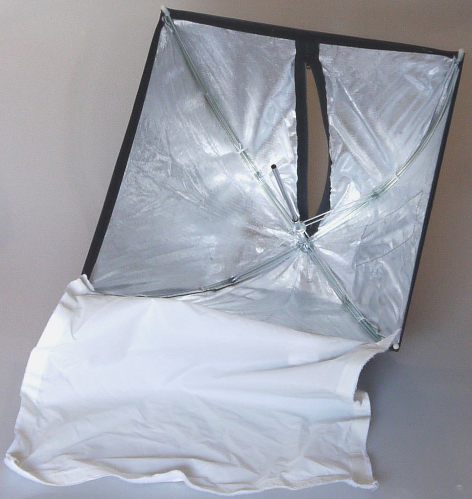 PRL) WESTCOTT SOFTBOX APOLLO LIGHT MODIFIER FLASH 40x40 16x16" LIGHT DIFFUSER