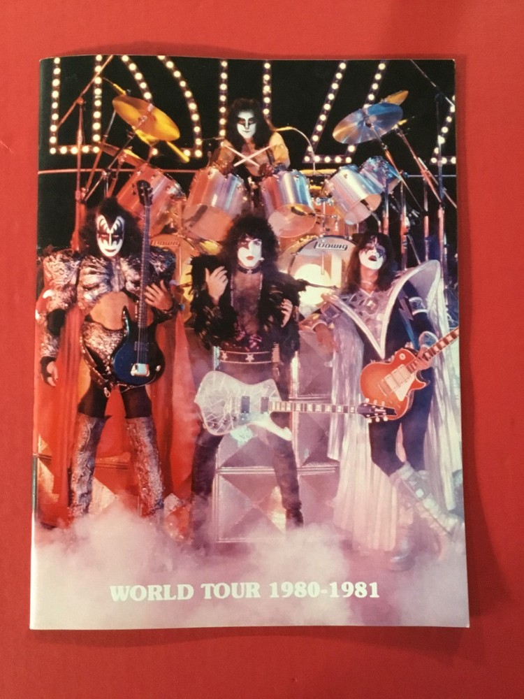 KISS AUSTRALIA 1980 UNMASKED TOUR AUCOIN TOURBOOK PROGRAM BOOK ERIC CARR AUSSIE
