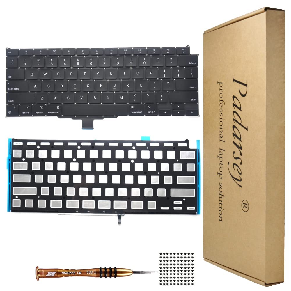 Pardarsey Replacement Backlight Backlit Keyboard Compatible with black