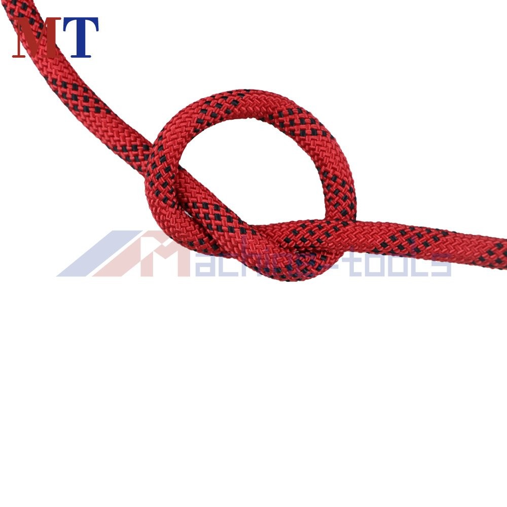 3/8" × 100' Braid Polyester Rope Arborist Tree Rope High Strong 3520Lbs