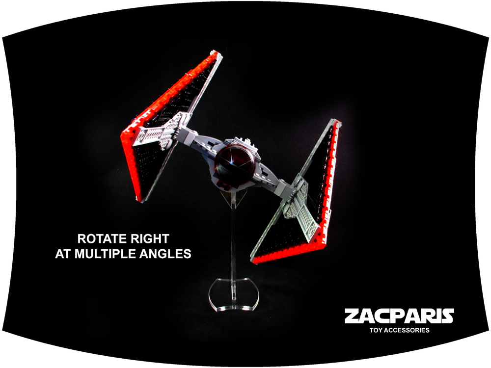 DISPLAY STAND for Star Wars Lego 75272 Sith TIE Fighter - Multi Angled NICE!!!!!