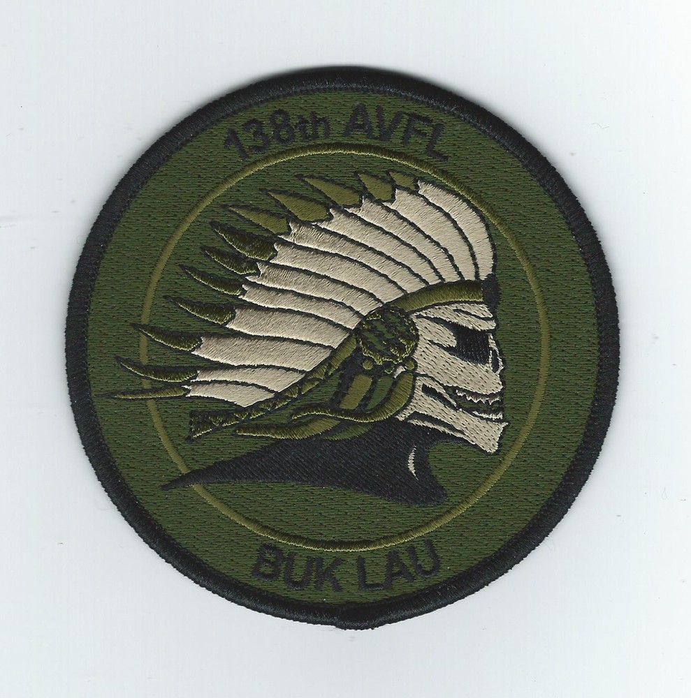 138th AVFL "BUKLAU"  !!NEW!! OCP patch