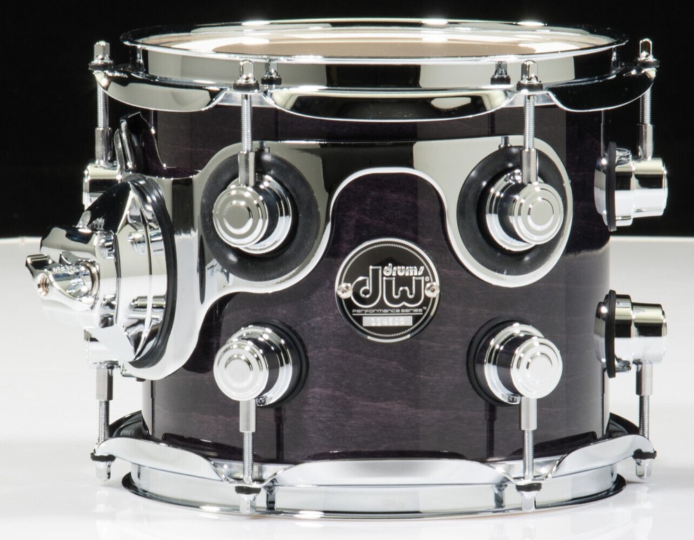 DW Performance Series 7x8 Tom - Ebony Stain