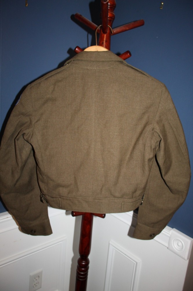 Original Early Post WW2 U.S. AAF Training Cmd. & 8th Army Patched Medic's Jacket