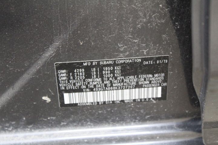 2019 Subaru Impreza Windshield Mounted Camera/Projector 2139389