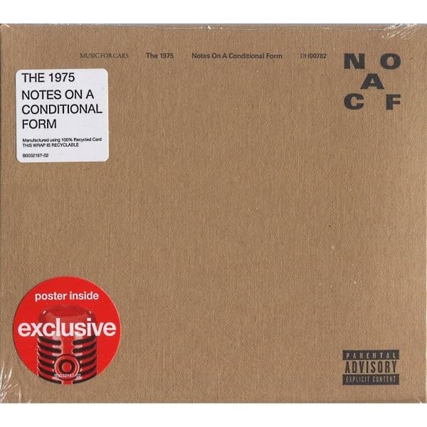 The 1975 Notes On A Conditional Form - Limited Eco-Pack with Poster explic (CD)