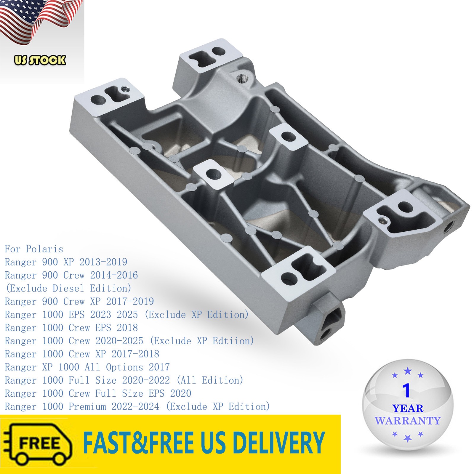 5137795 5143718 For Polaris Ranger Crew XP 900 1000 Transmission Joint Bracket