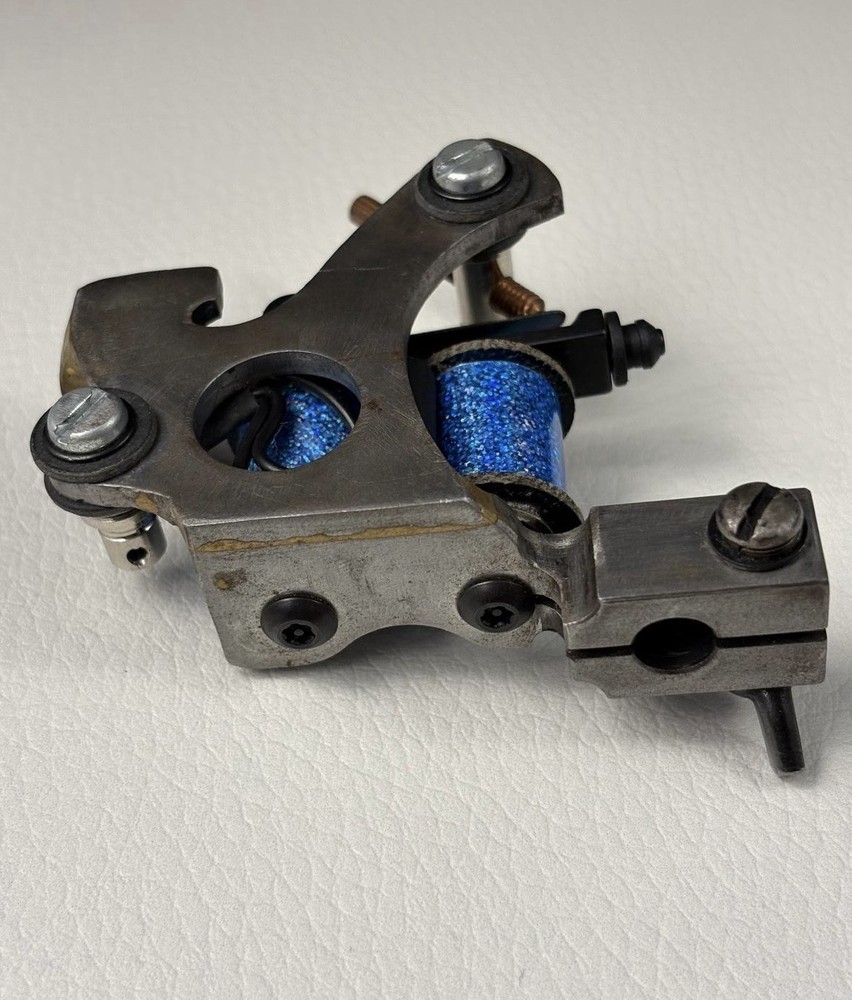 Mini Supreme Flat Side Liner Tattoo Machine By Ghost Built Irons