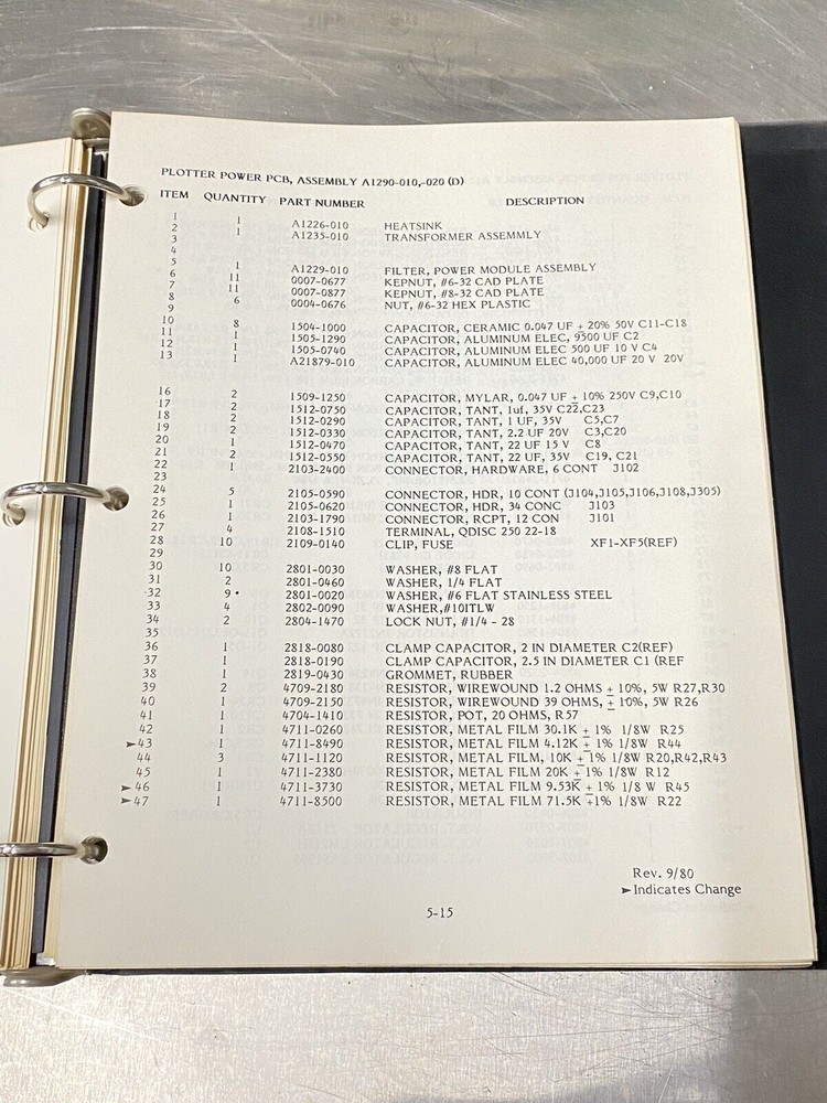 Spectra-Physics SP 4100 Computing Integrator - Users Guide / Instruction Manual