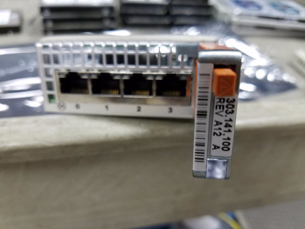 EMS Quad Port 1Gbe iSCSI/TOE 303.141.100 Module
