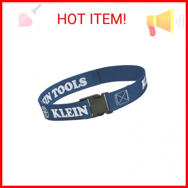 Klein Tools 5204 Lightweight Utility Belt Blue