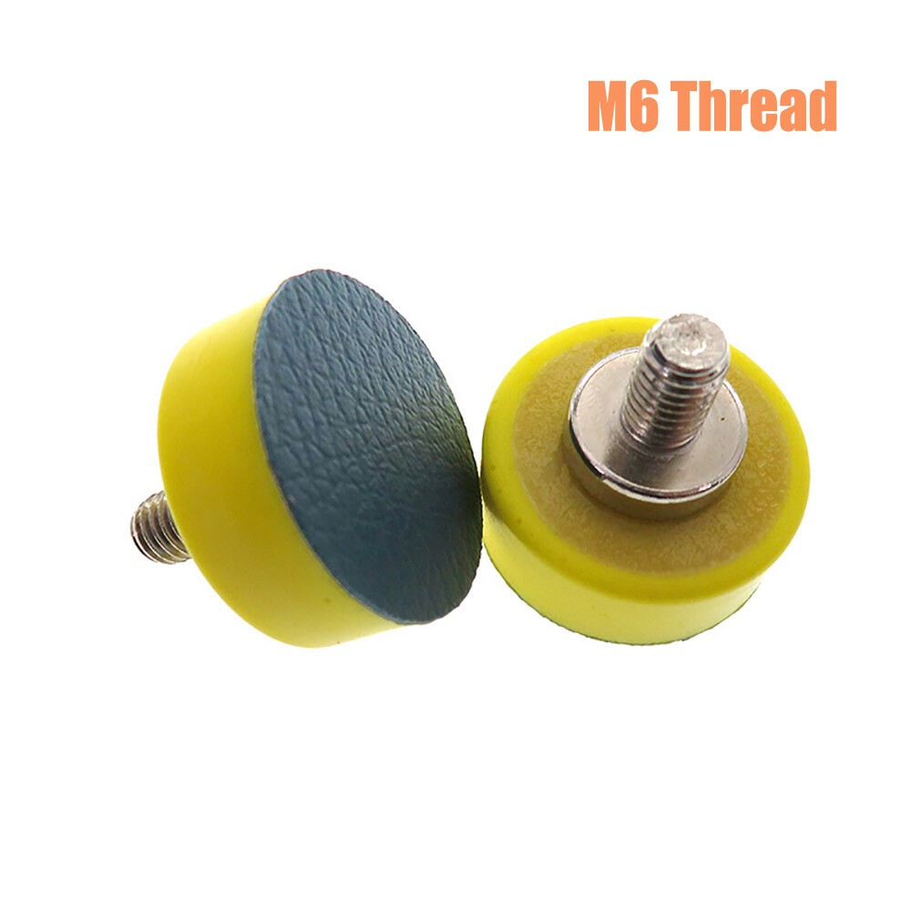 1 Inch Hook & Loop Sanding Backing Pads M6 M8 Thread Orbital Sander Backer Plate