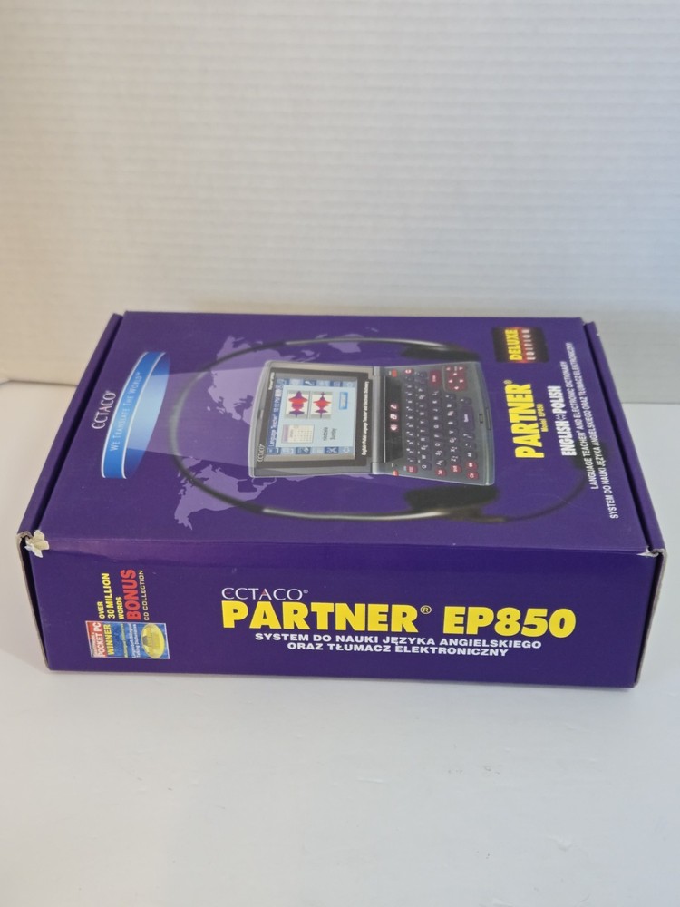ECTACO Partner EP850 English Polish Translator Talking Dictionary & Language
