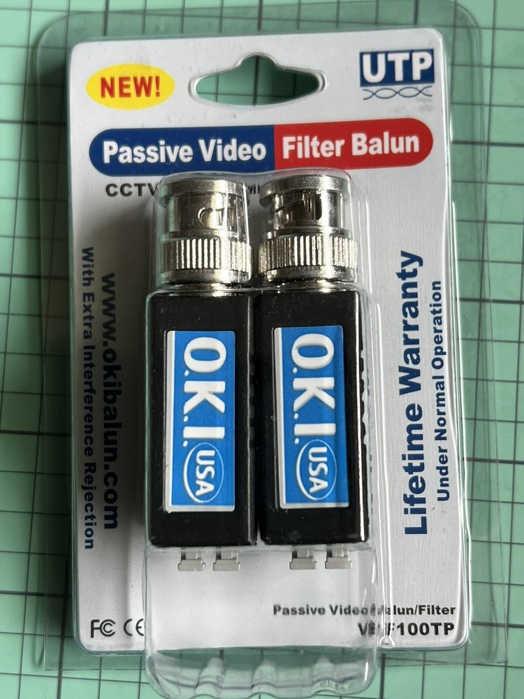 Passive Video Filter Balun (4pcs)