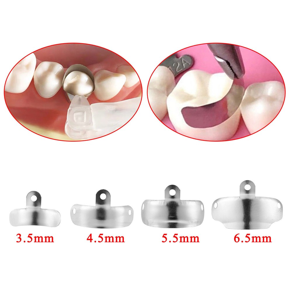 Dental Matrix Bands Ring Refills Sectional Matrice System Clamp Dam Clips Ring