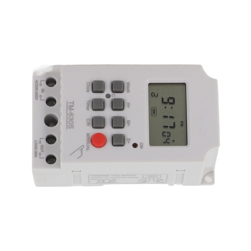 Programmable Timer Controller AC220V LCDDigital Microcomputer Timer TM630S2