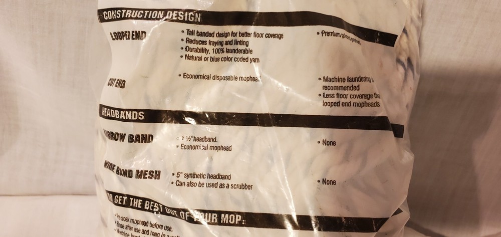 #8 Household Cotton Mophead Refill
