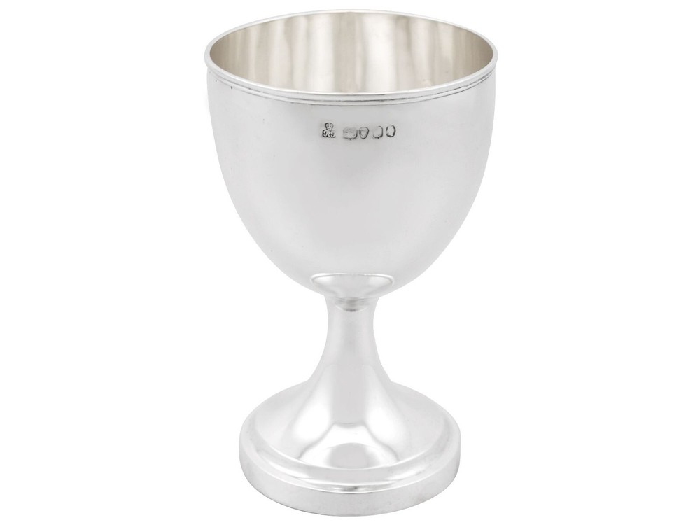 Antique William IV Sterling Silver Goblet
