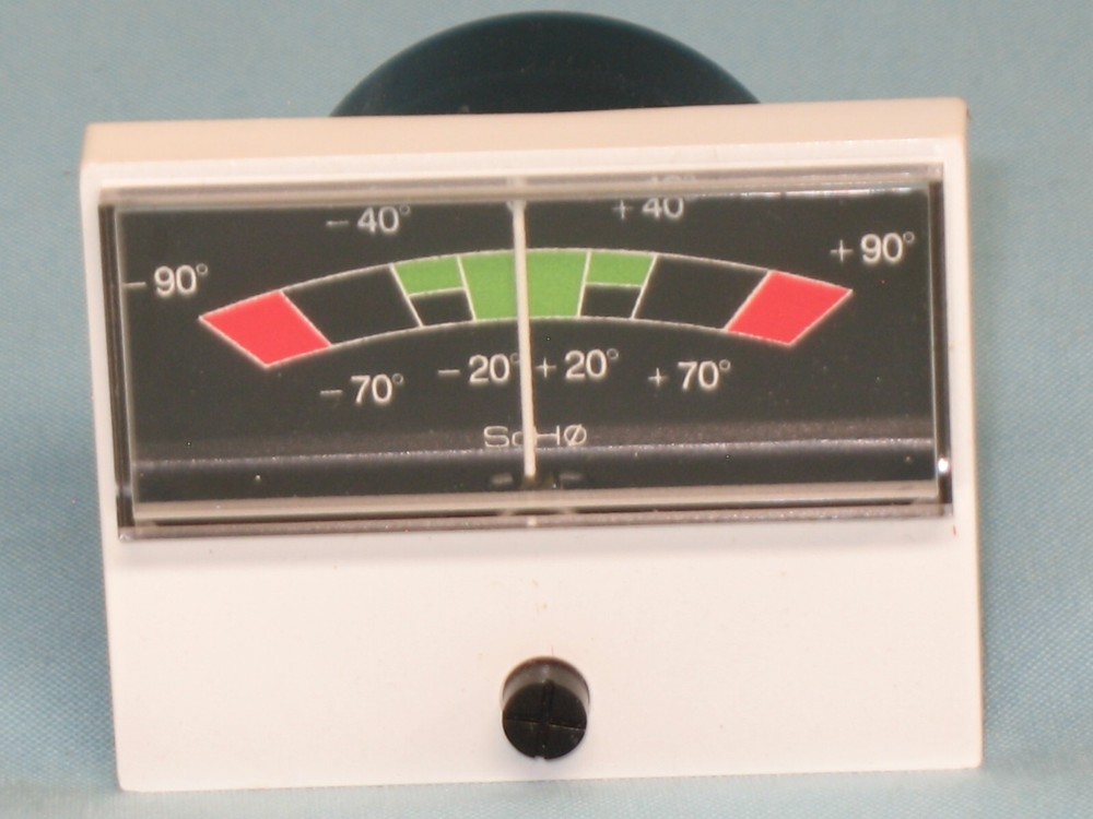 MODUTEC ~ MODEL # 00811117F ~ ANALOG PANEL METER ~ NOS