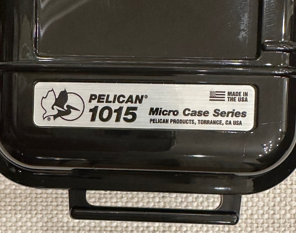 Pelican 1015 Micro Case, 1015-005-110, Black