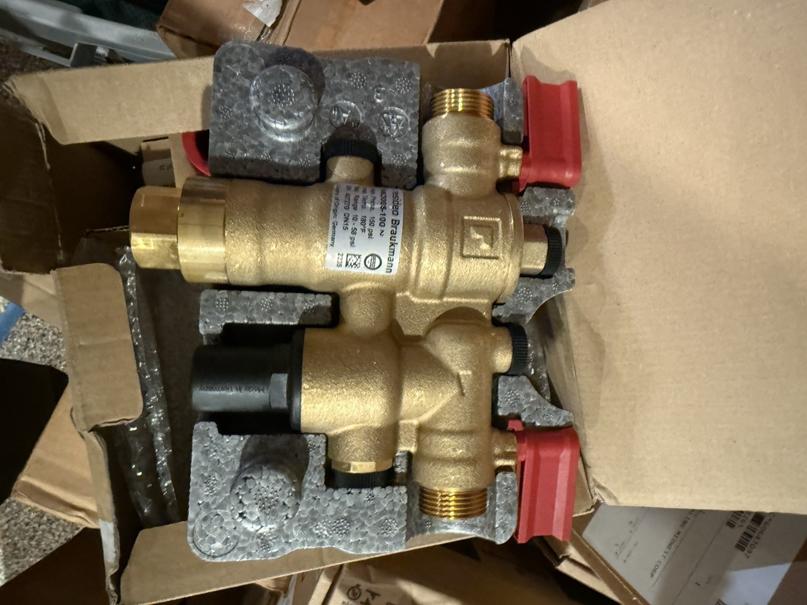 Resides Brazilian NK3000S-10 Boiler Feed valve