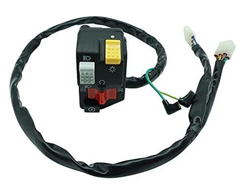 Left Handlebar Button Start Stop Kill Headlight Switch for Honda TRX400EX