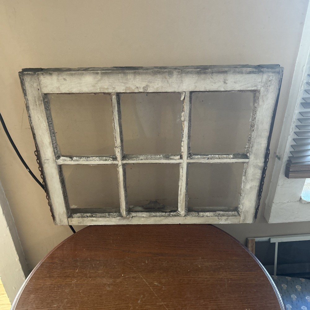 Antique window sash
