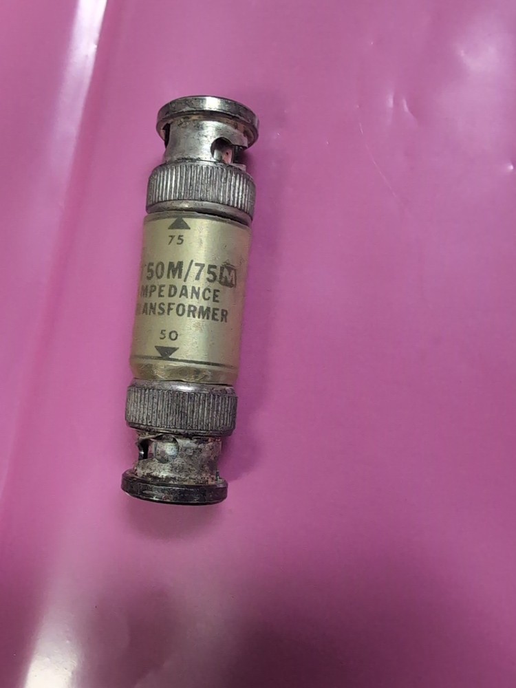 elcom rt50m/75m impedance transformer