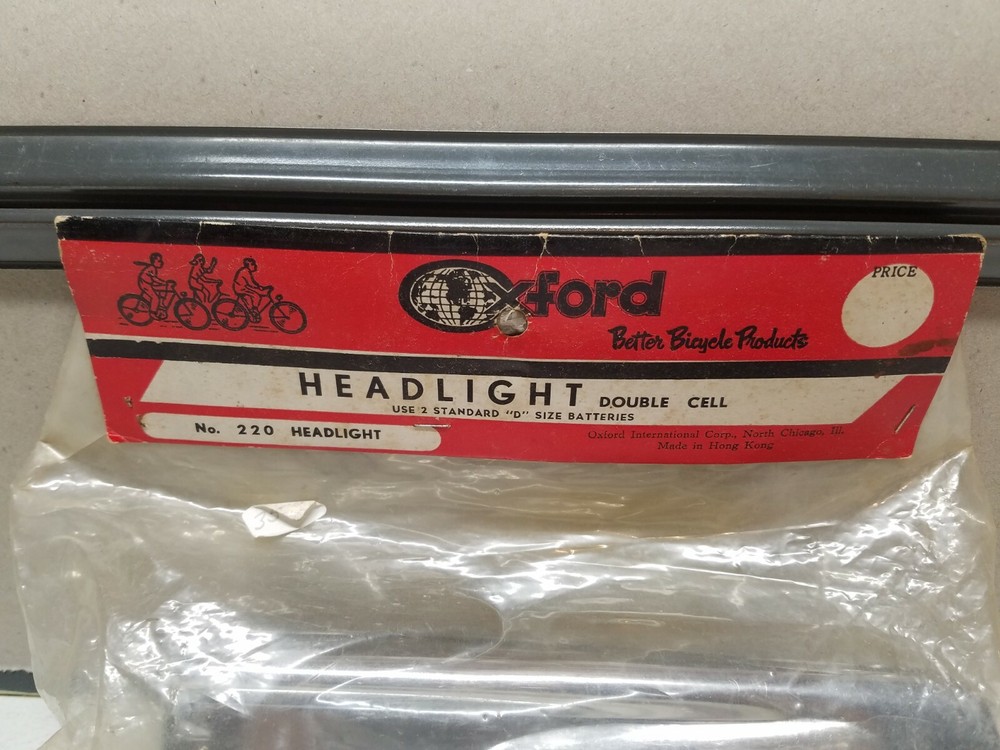 NIP Xford Bicycle Headlight Double Cell No. 220