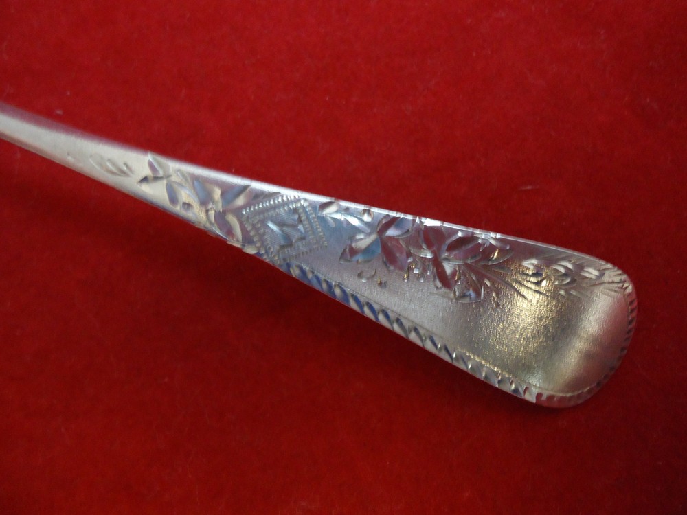 3 Sterling Silver Brite Cut Spoons (#2186