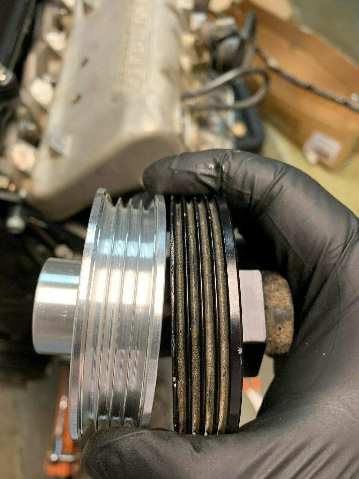 JRSC High-boost pulley 3 Inch B16 B18 Jackson Racing Supercharger 3" b series