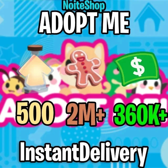 500 AGE UP POTIONS 360K BUCKS 2 MILLION GINGERBREAD + LOADS PETS - 5min delivery