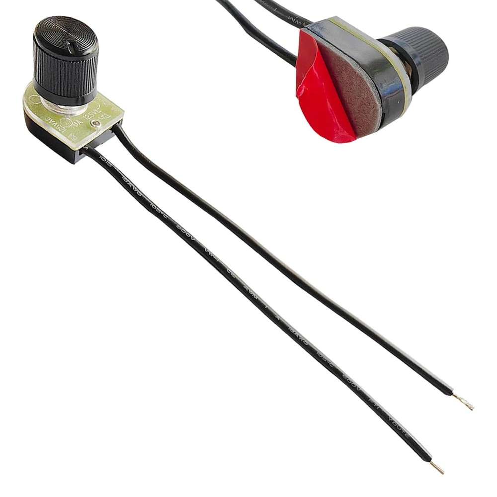 12V 24V Mini Momentary Push Button ON-Off Switch [2-Pack] Easy to Install