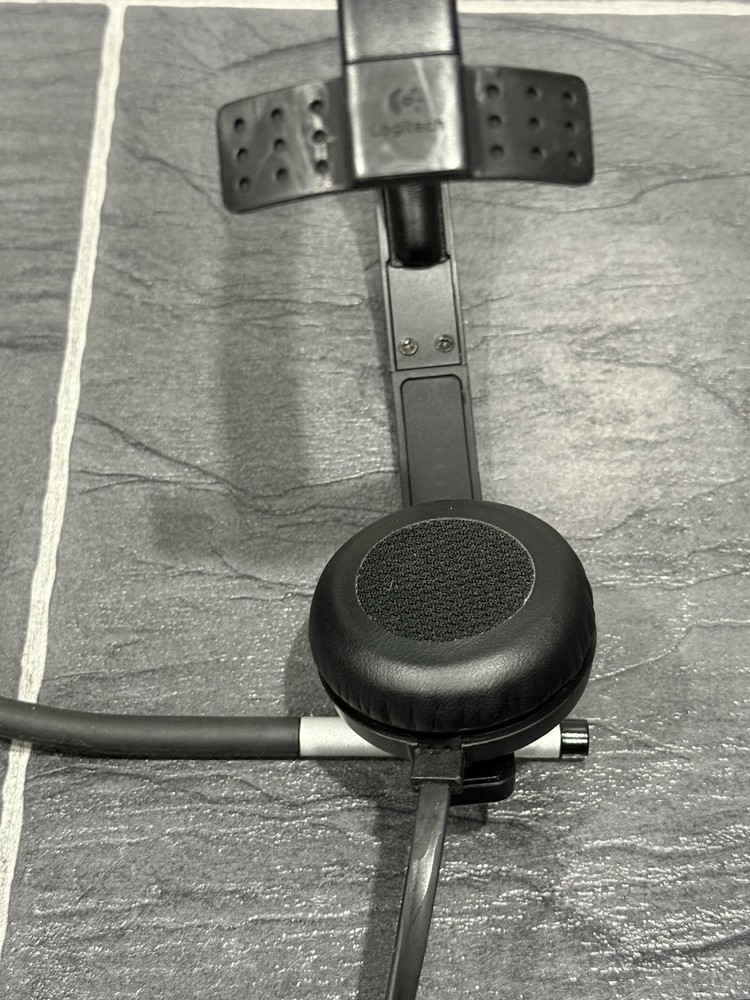 Logitech USB Wired On-ear Headset Mono Model A-00050 Excellent Working